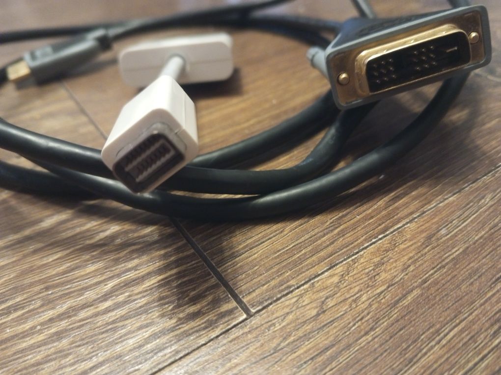 Kabel digitus DVI-HDMI oraz DVI-Mini DVI
