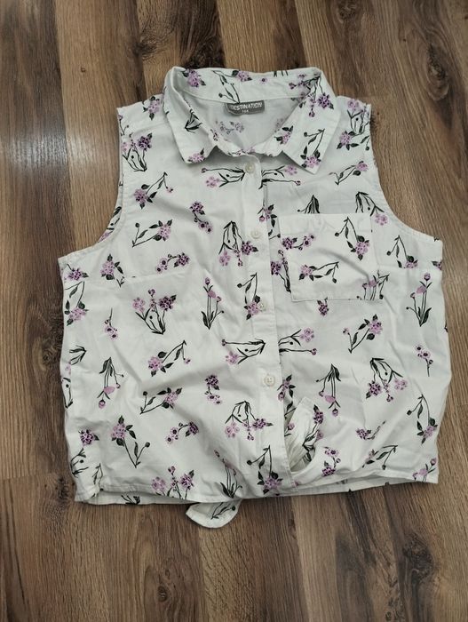 Bluzka koszulowa dziewczęca