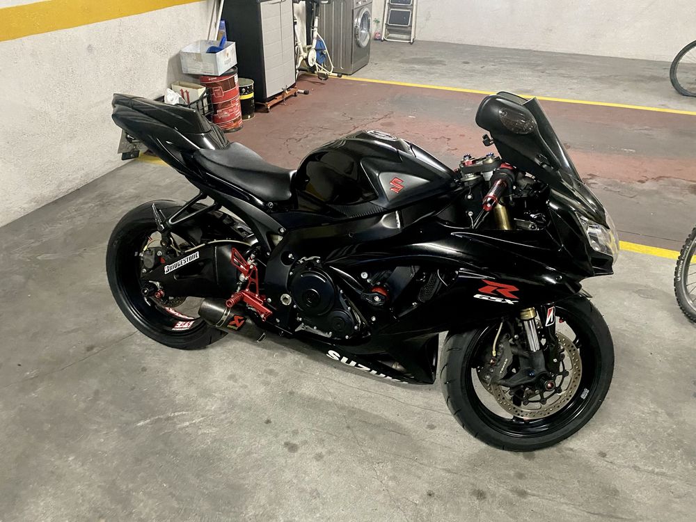 Vendo suzuki gsxr 600 k9 25kw 35kw carta A2