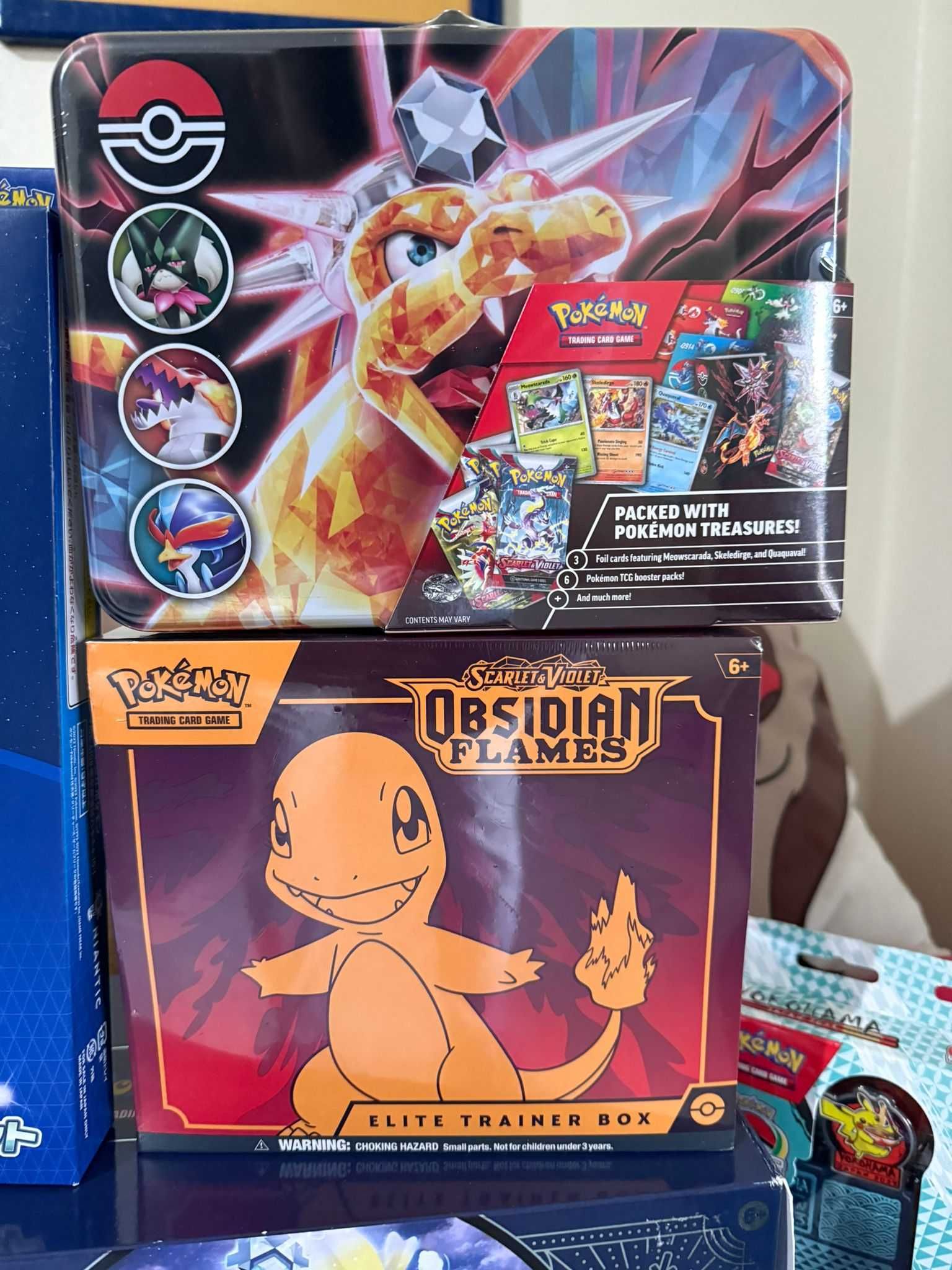 Pokemon Tcg Elite Trainer Box e mais