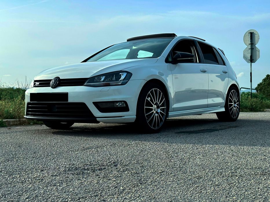 VW GOLF 7 Branco Rline 1.6 Gasóleo de 2013 com 152.460km
