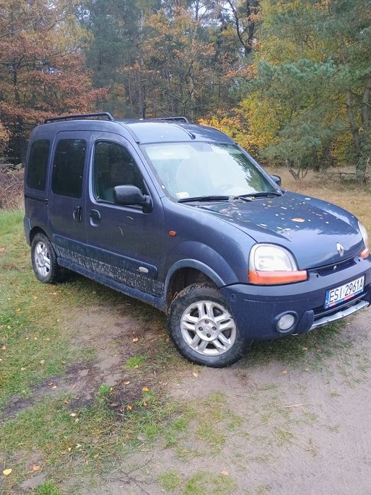 Renault Kangoo z napędem 4x4 1.9 dCi  klimatyzacja hak