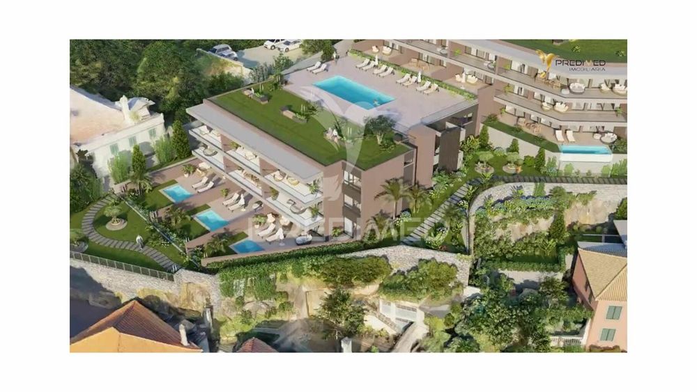 Apartamento T2 com varanda vista mar