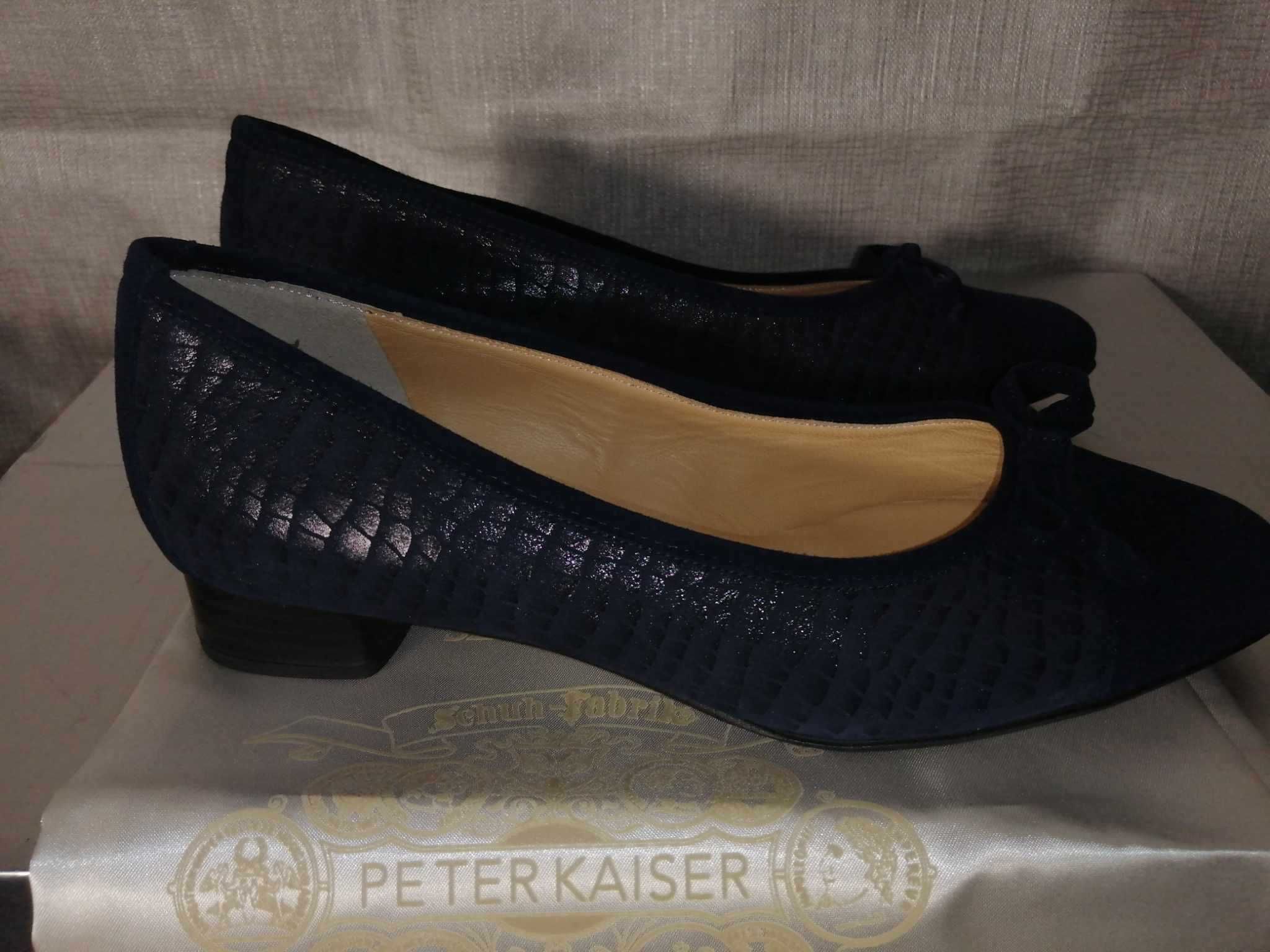 PETER KAISER Nouria Nowe Buty Damskie Czółenka 38 Skóra Oryginalne