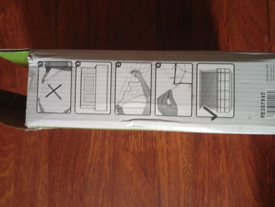 Siatka ochronna dla kota balkon 8x3m