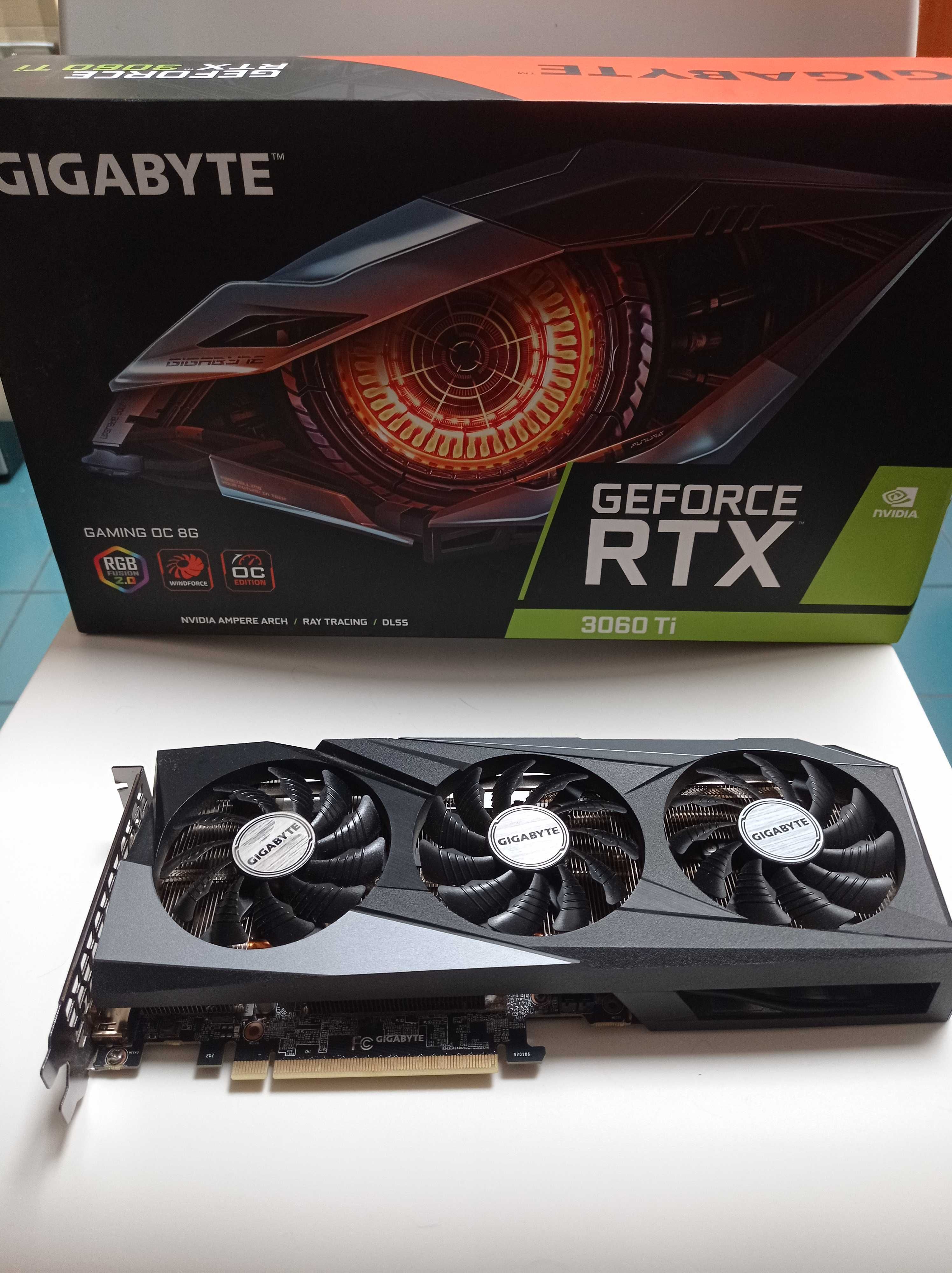 Sprzedam karty graficzne Gigabait 8 gb 3060ti