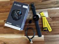 Nowy Fitbit Sense grafit, EKG, stres, monitoring glikemii