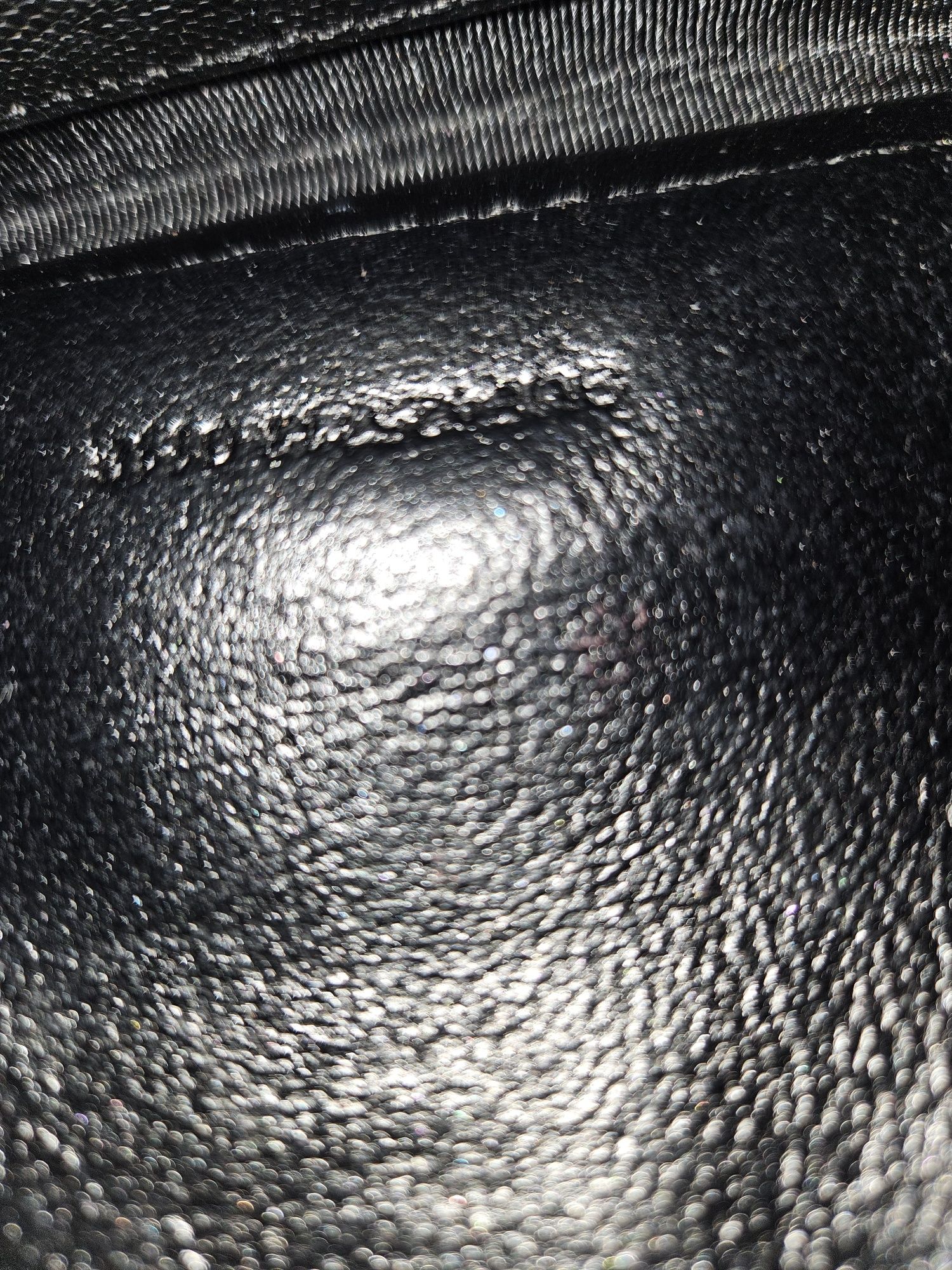 Bolsa ysl preta com dust bag
