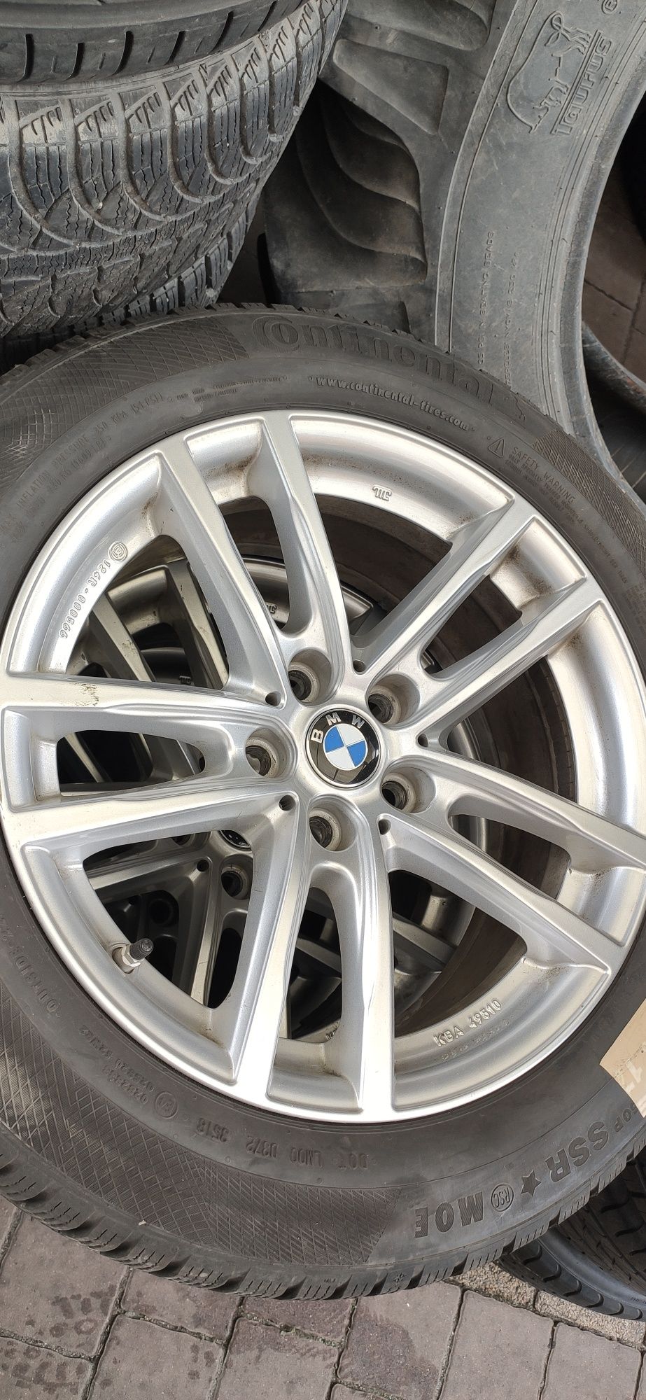 Komplet felg aluminiowych 17 cali BMW 5X112  ET27 7,5J