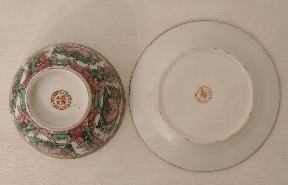 Louças de Macau vintage