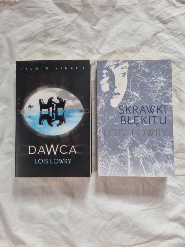 "Dawca" + "Skrawki Błękitu" Lois Lowry