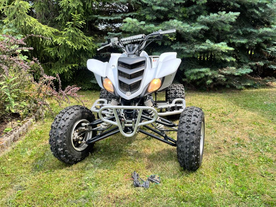Yamaha Raptor 660 nowe opony poszerzany sportowy wydech wyciągarka