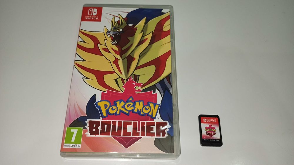 nintendo switch POKEMON SHIELD pokemony w otwartym świecie kardridż