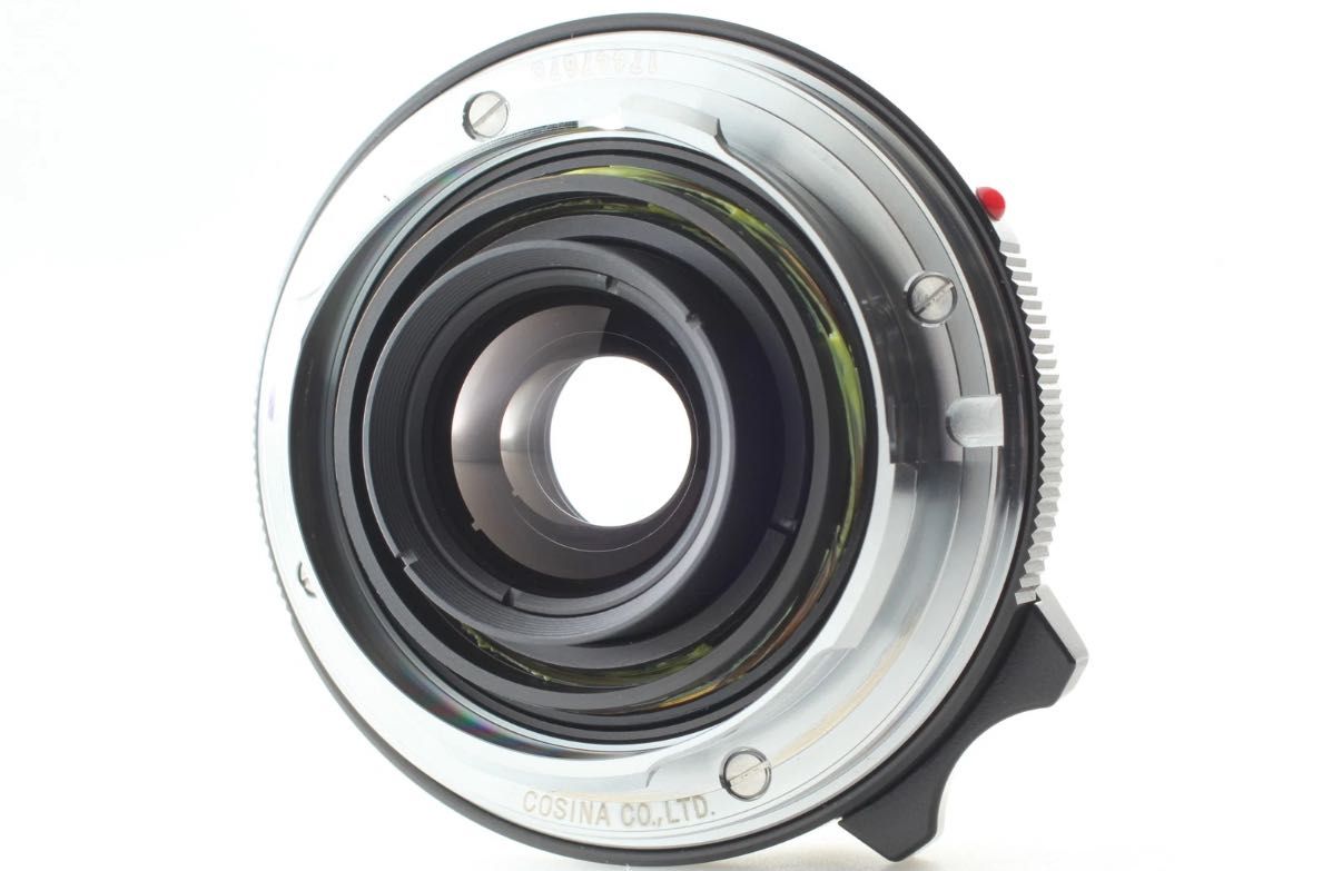 Voigtlander COLOR-SKOPAR 35mm F/2.5 P II Lens VM Leica M Mount
