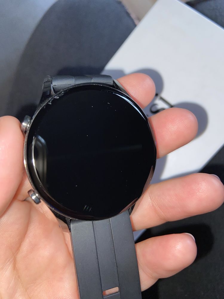 Męski Czarny zegarek Smartwatch G. Rossi SW019-2