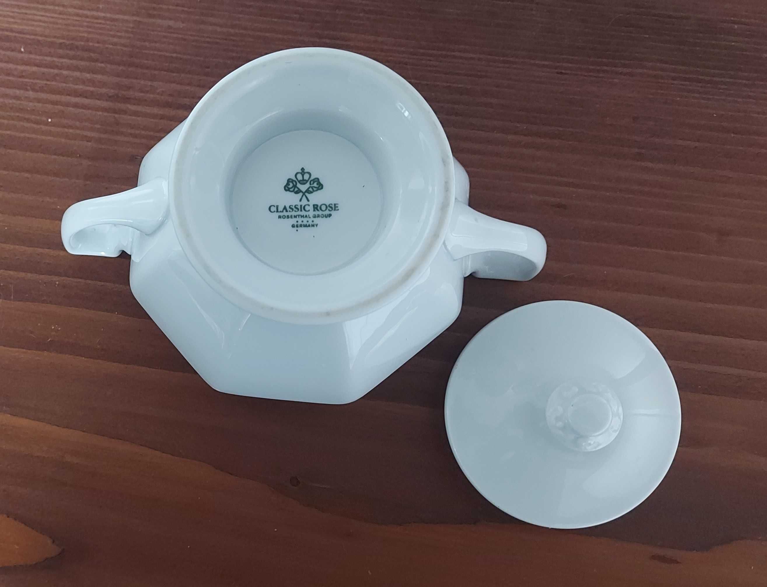 Cukiernica porcelanowa Rosenthal Biała Maria