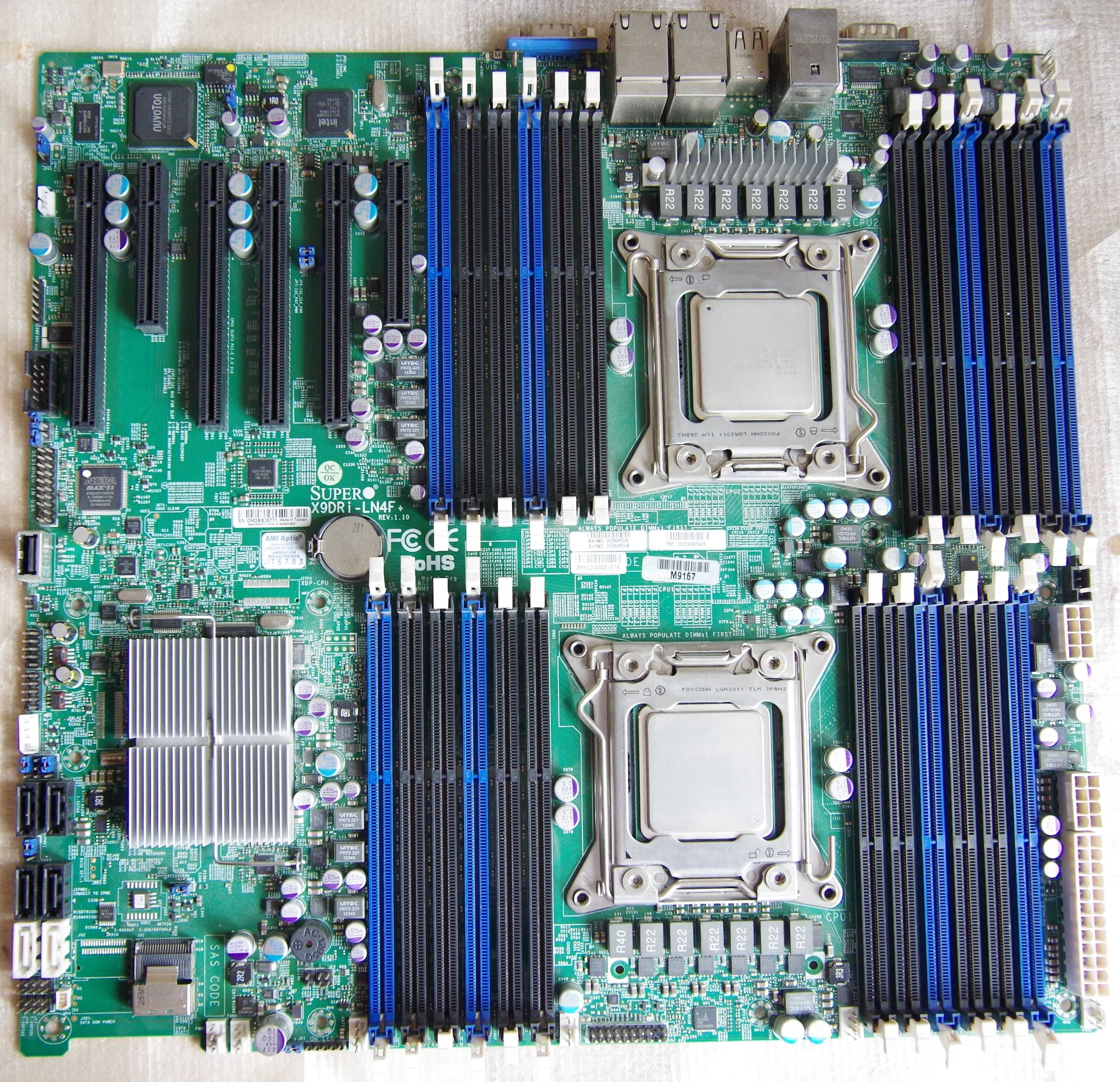 Материнська плата Supermicro X9DRi-LN4F+ s2011