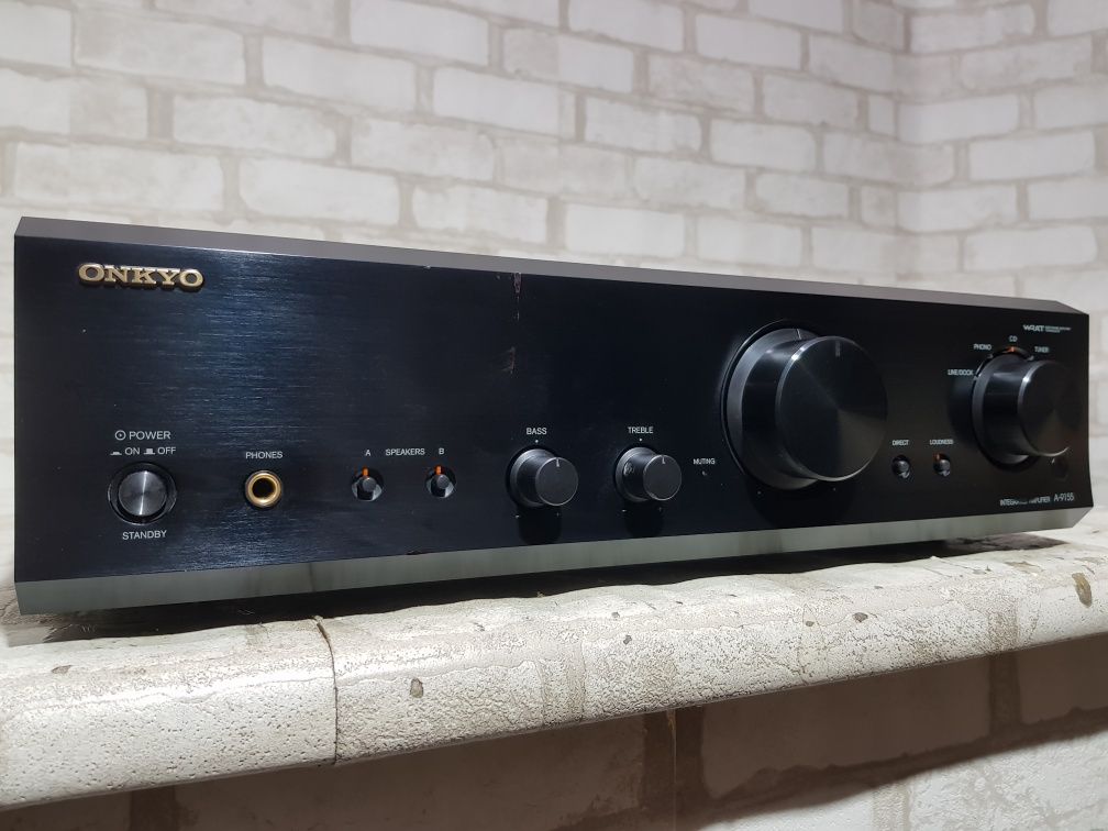 Стерео підсилювач ONKYO A-9155, 2x 80 Вт., б/у з Німеччини