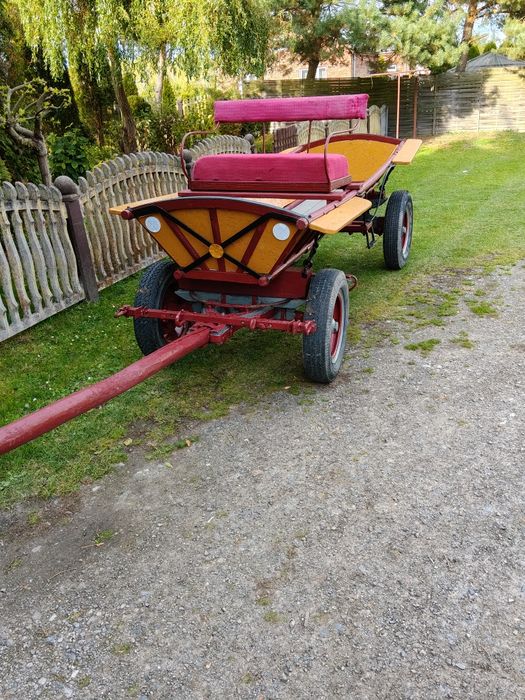 Wóz konny na dwa konie