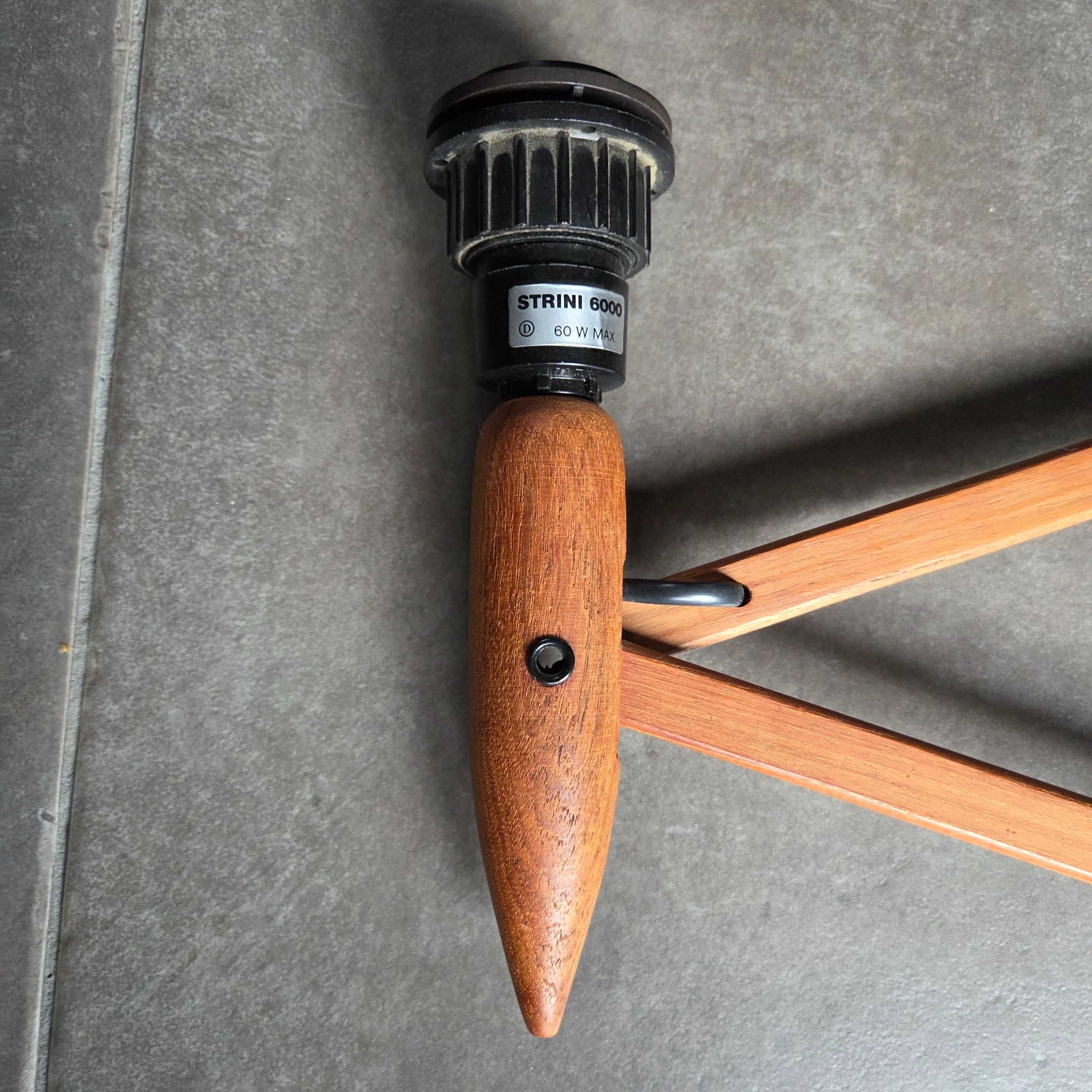 Kinkiet lampa nożycowa design duński lata 60