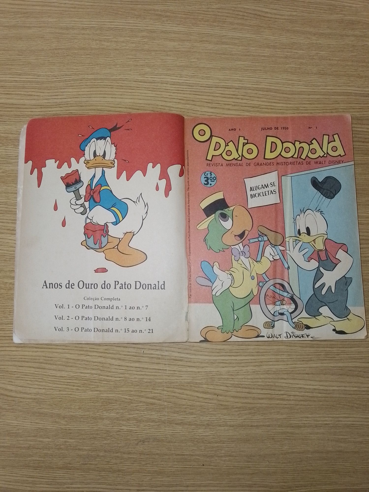 Anos de ouro Pato Donald