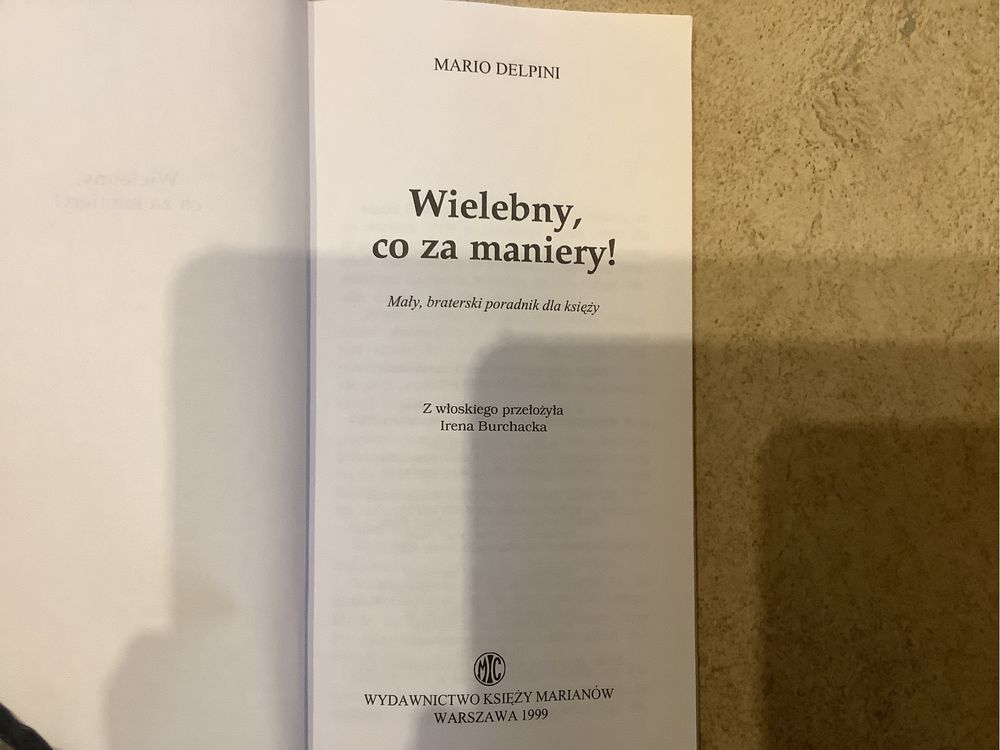 Wielebny co za maniery Delphi mały braterski poradnik dla księży