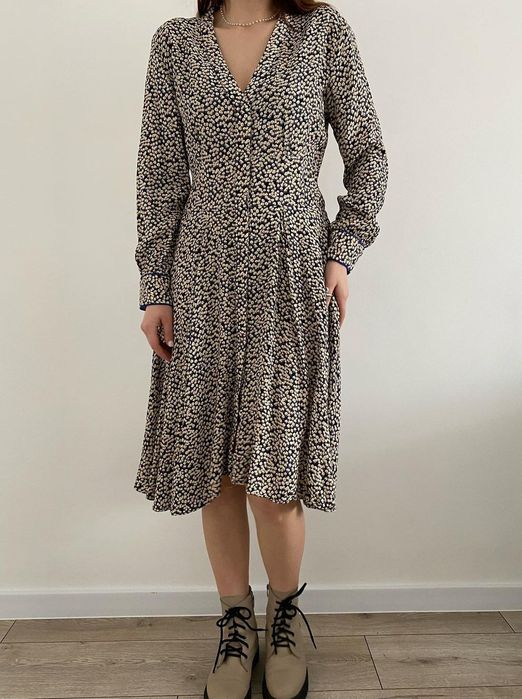 Сукня Norr з довгими рукавами в квіточку