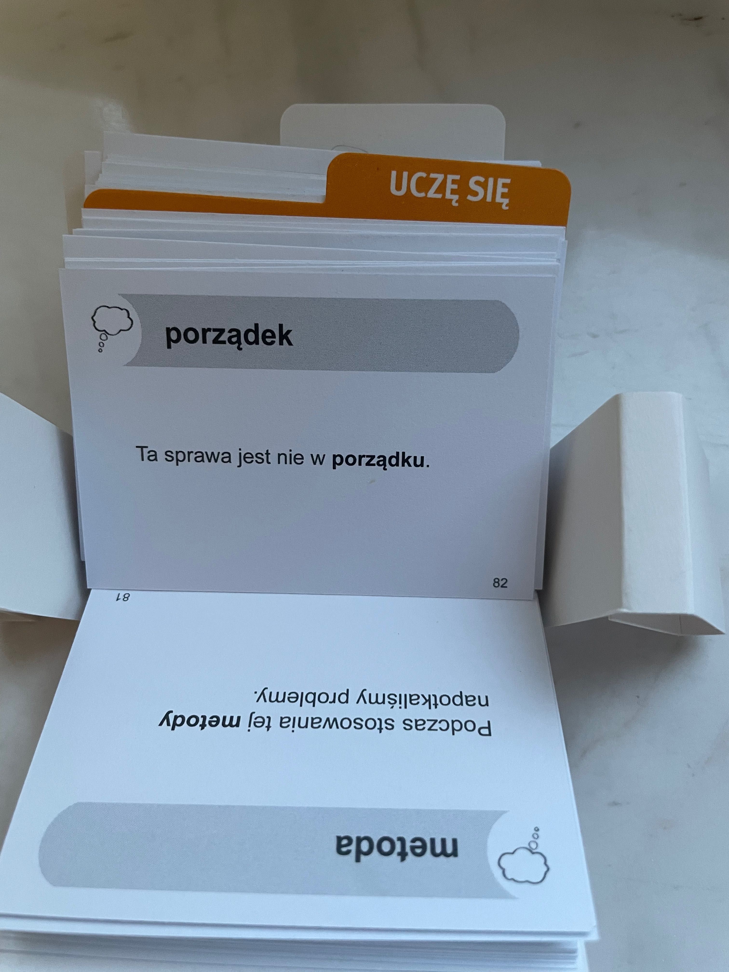 Fiszki Niemiecki w pracy