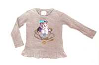 Cool Club szara bluzka tunika bluzeczka Smyk roz. 104 kotek