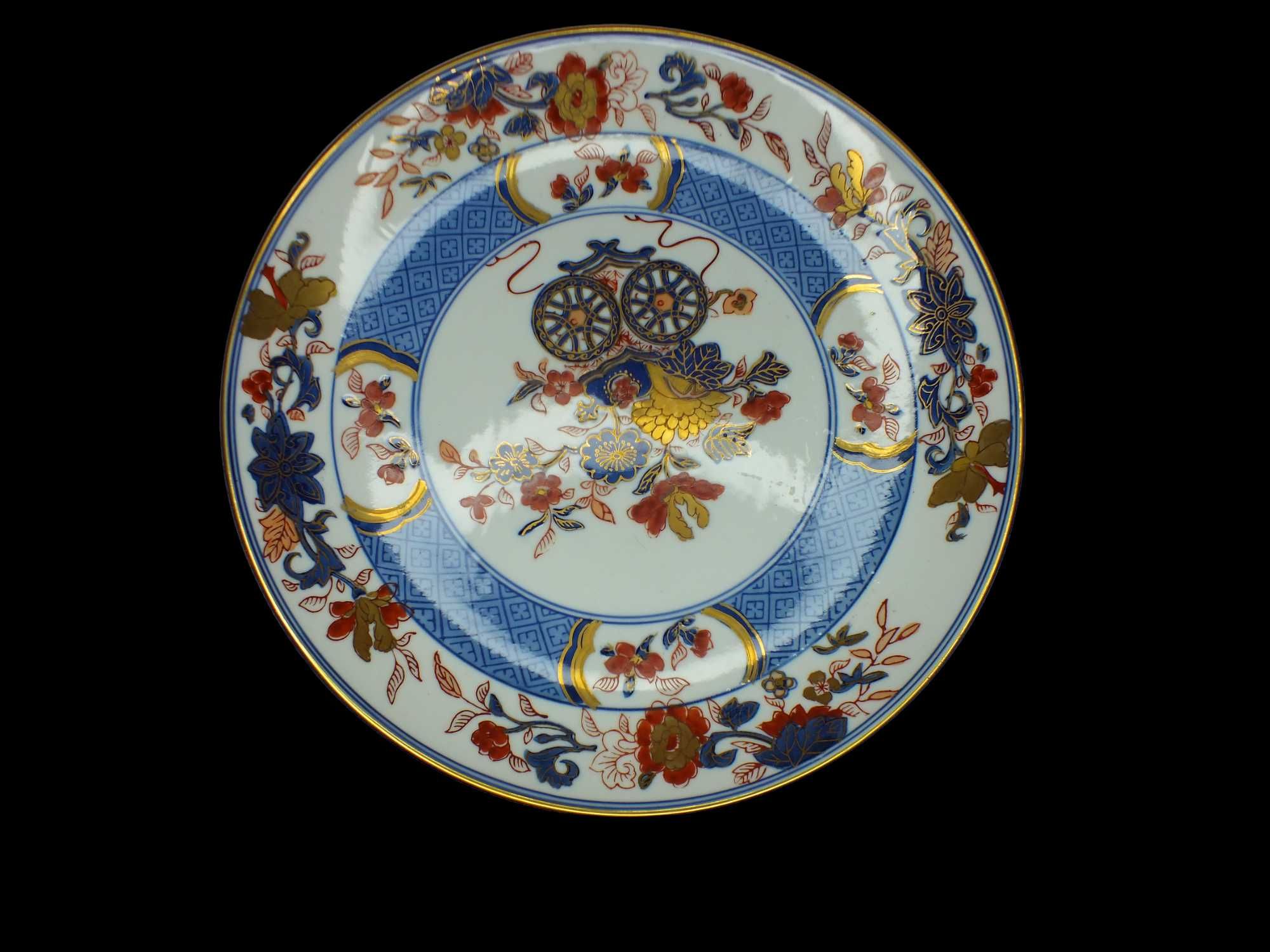 Patera golg IMARI ręcznie malowana sygnowana  b110522