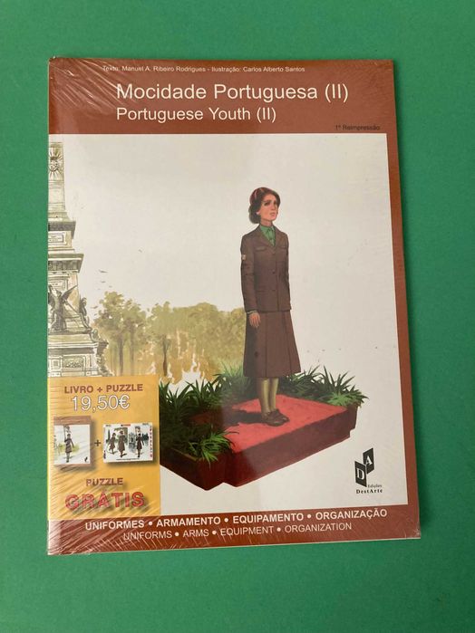 Livro Mocidade Portuguesa Feminina Edições Destarte com Puzzle
