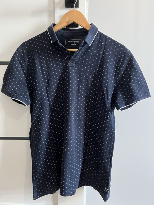 Granatowe Polo Tom Tailor rozmiar L