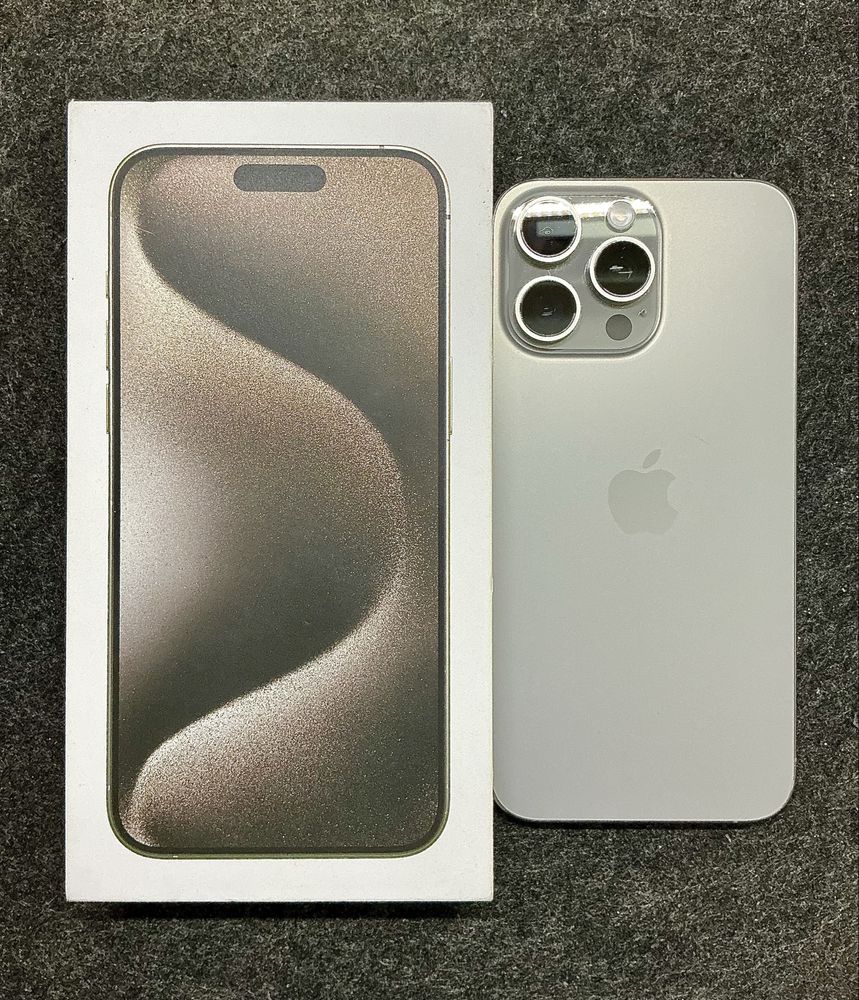 IPhone 15 Pro Max, Natural Titanium, 256GB