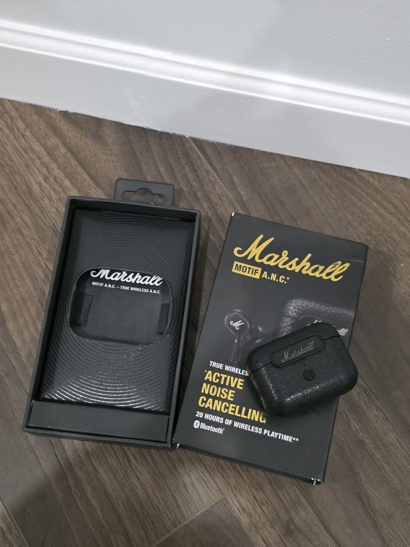 Навушники TWS Marshall Motif II A.N.C. Black