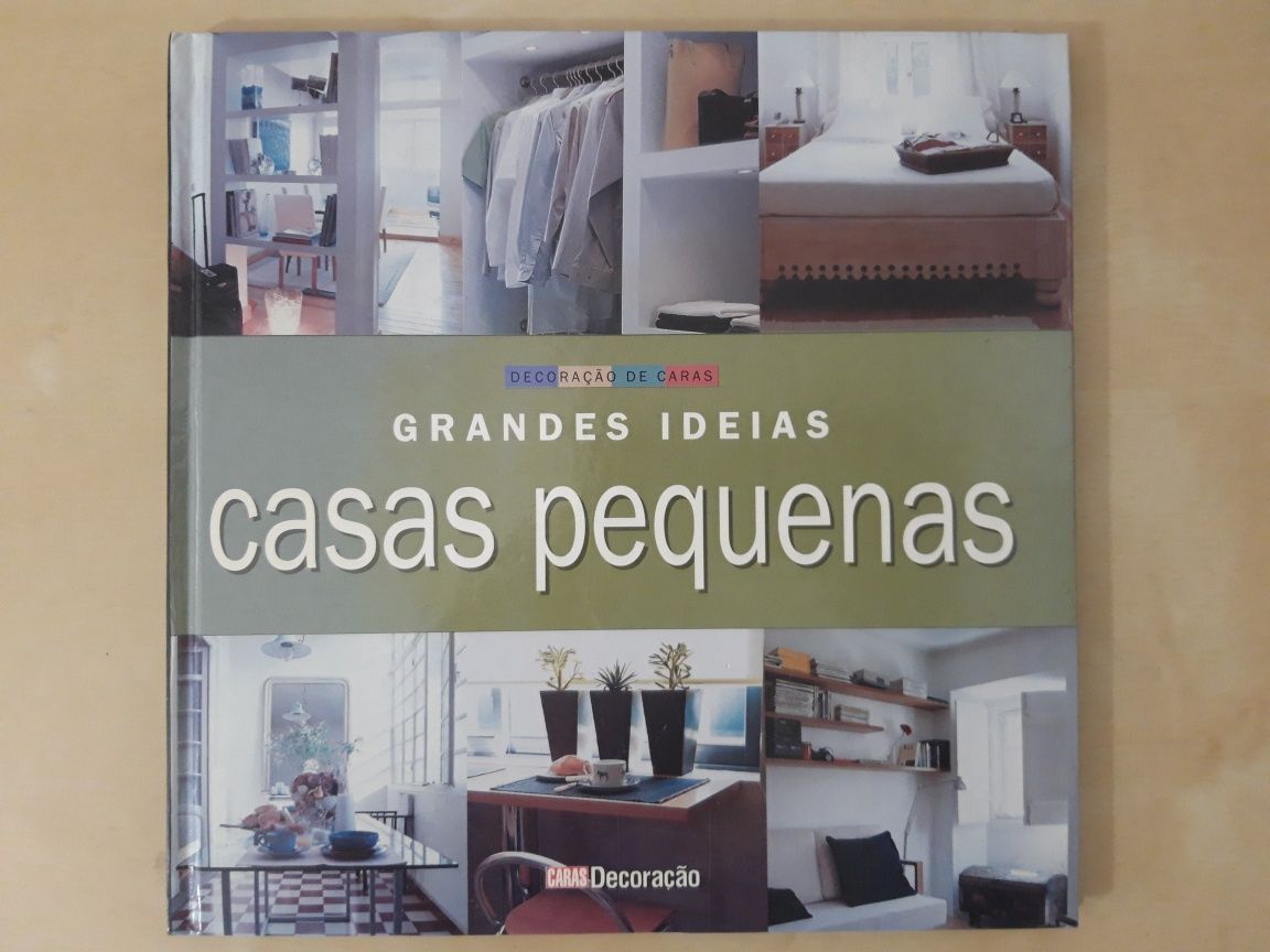 5 livros Colecção Decoração de Caras GRANDES IDEIAS