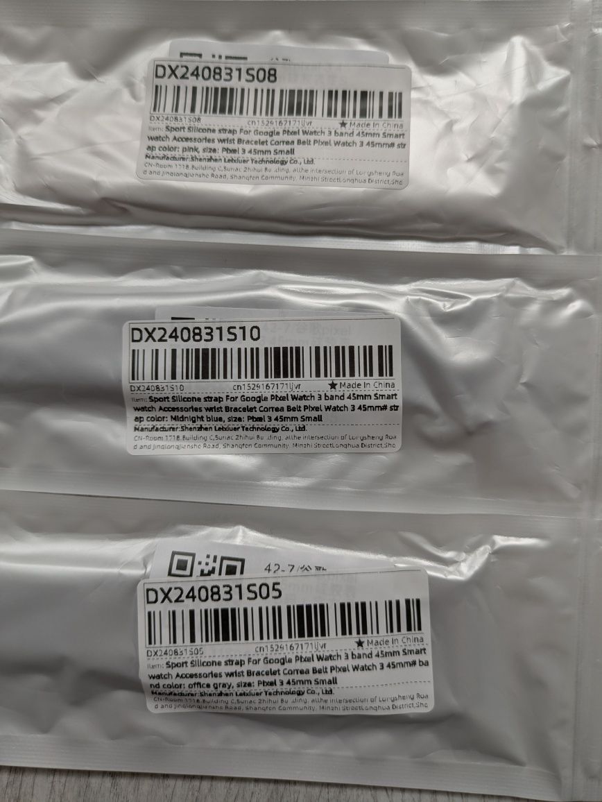Google Pixel watch 3 45mm 3 paski do zegarka