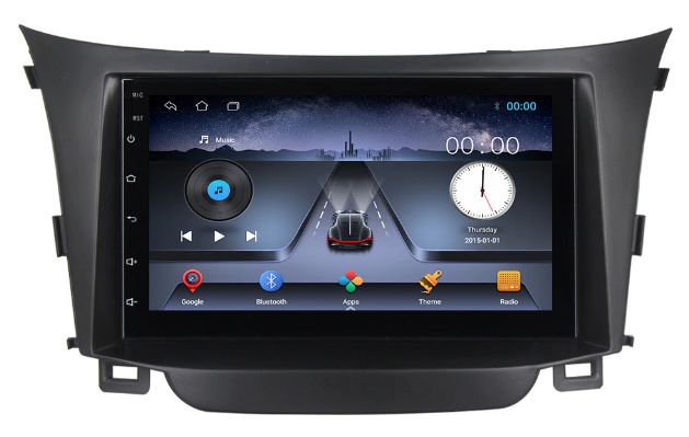 Radio nawigacja ANDROID Hyundai I30 2012=2016 WiFi Bluetooth Elantra