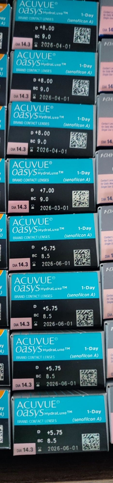 Soczewki Acuvue Oasys HydraLuxe jednodniowe