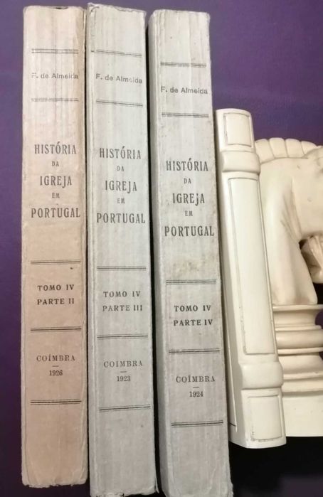 História da Igreja em Portugal de Fortunato de Almeida 1ª EDIÇÃO