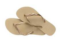 Chinelos Havaianas Douradas