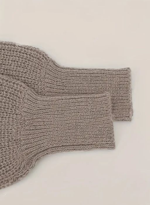 Długi kardigan sweter