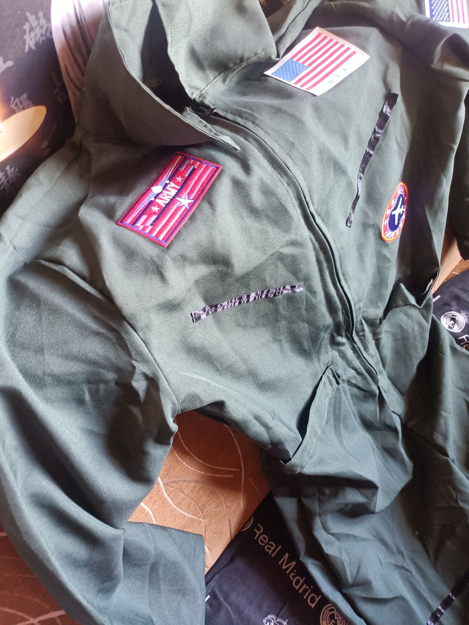 Strój kostium przebranie kombinezon USA marines  XL dla doroslego nowe