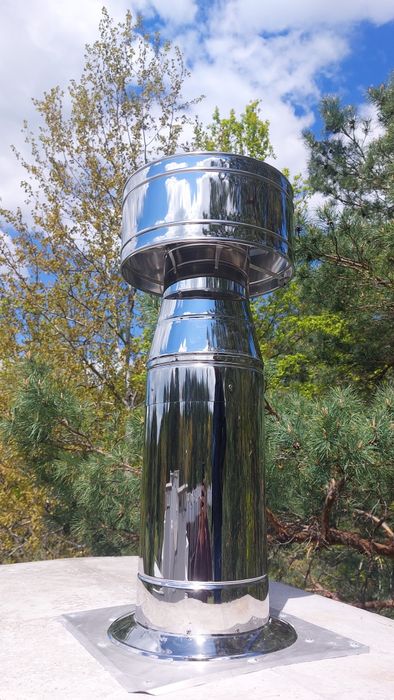 Димохід з нержавійки,труба сендвіч, овал,димоход нержавійка