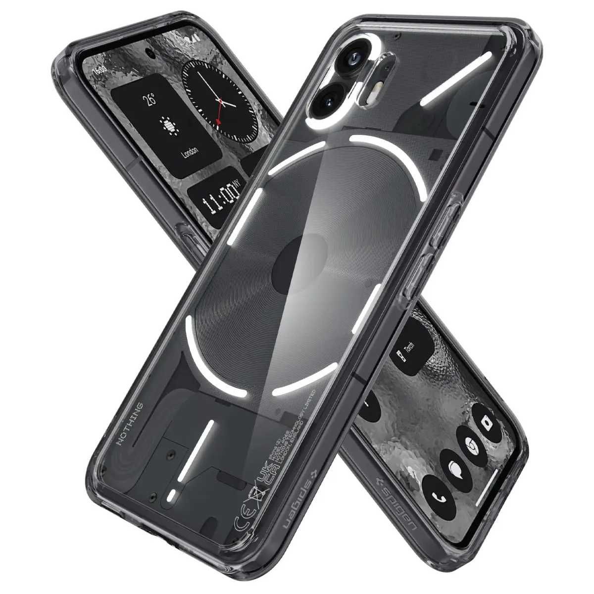 Чехол Spigen Ultra Hybrid для Nothing Phone 2 Space Crystal