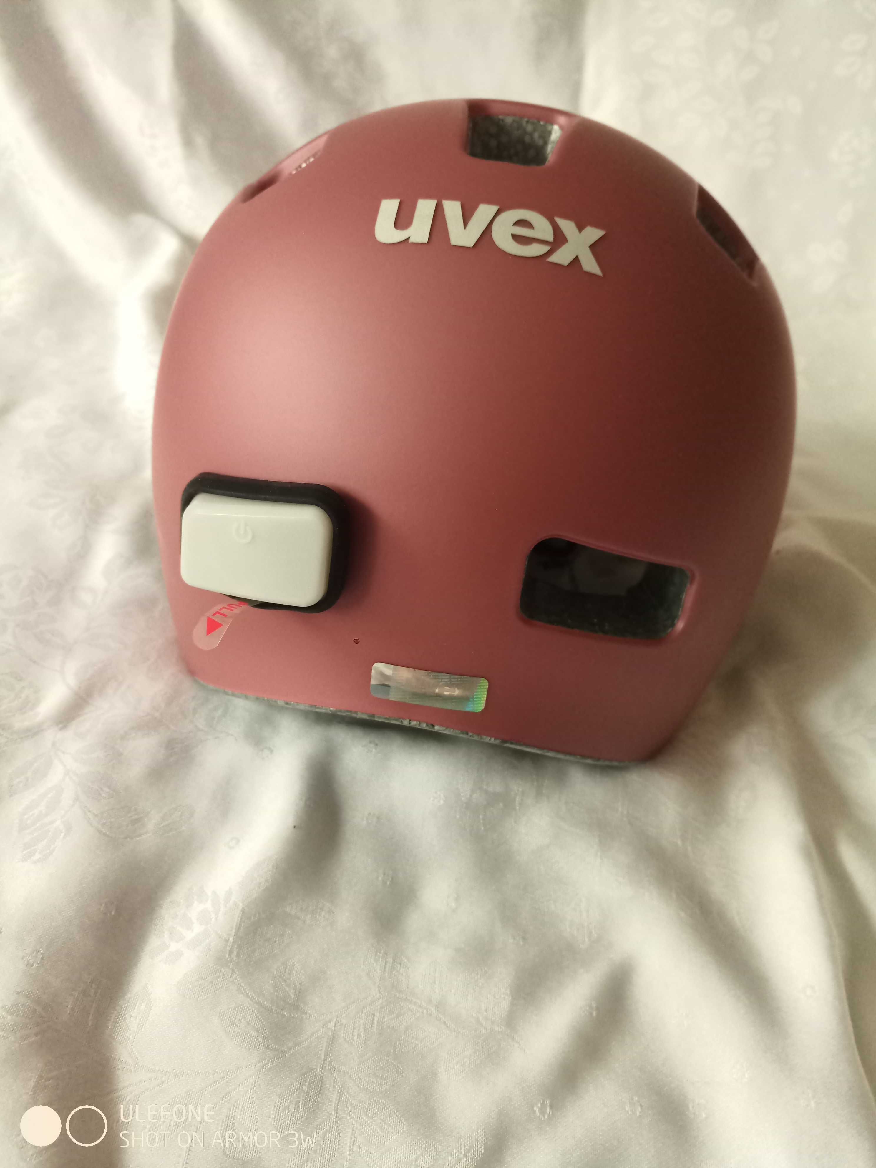 Kask rowerowy Uvex City 4-Różowy-55-58 cm