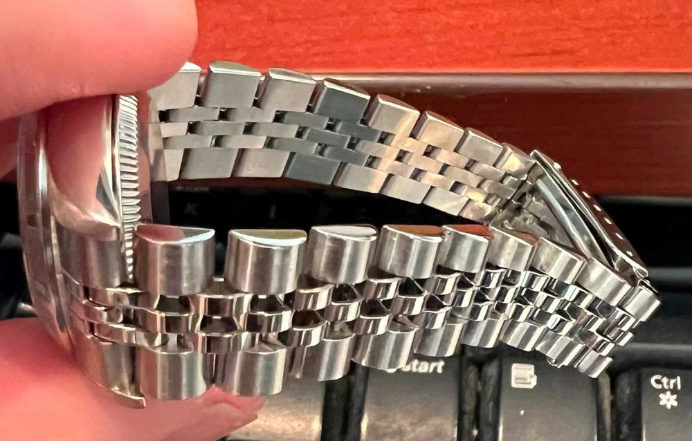 Relógio Rolex 67230, 26 mm, prateado