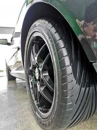 OPORTUNIDADE - Jantes BBSR17 + pneus NOVOS Goodyear 235/40zR17 NS-2R