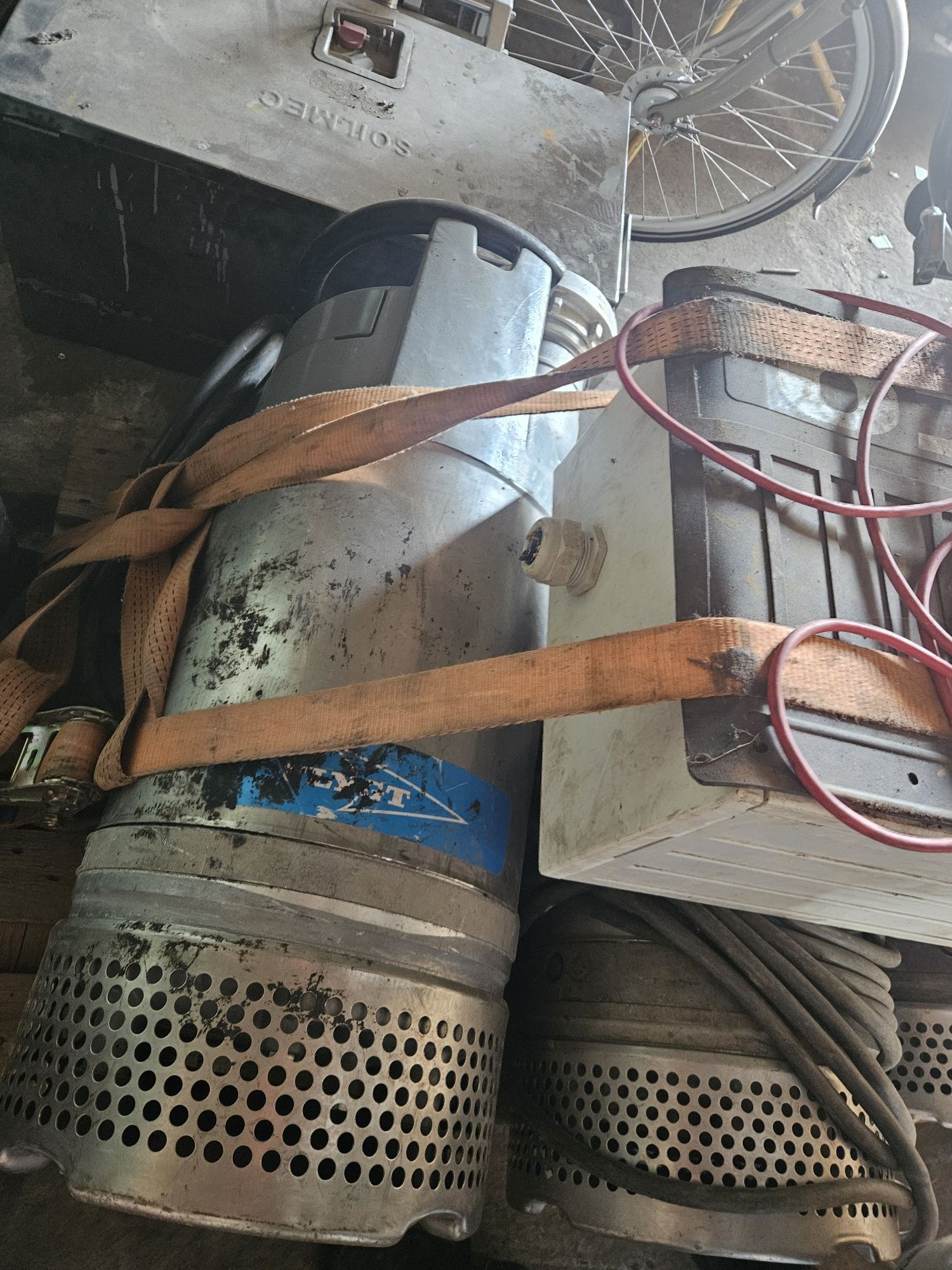 Pompy głębinowe, Zanurzeniowe Flygt 18.5 kw 12.5 kw