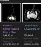 Azzardo Cosmo lampa wisząca