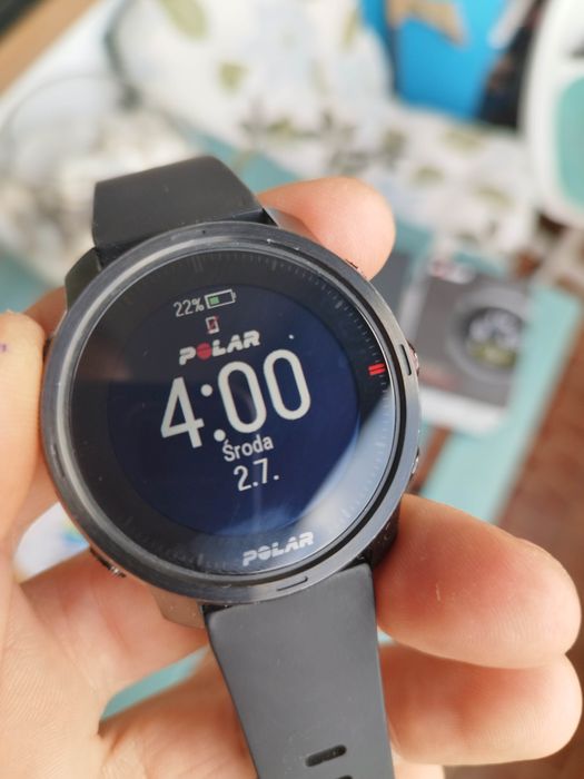 Polar Grit X Zegarek multisportowy odporny GPS puls wodoodporny czarny